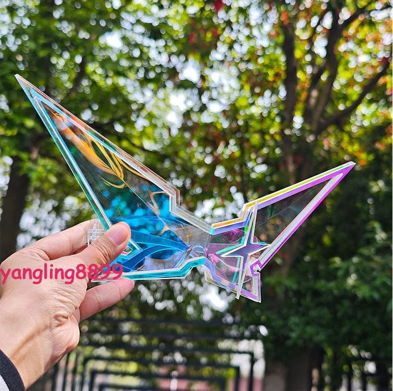 Honkai：Star Rail Silver Wolf Laser Sunglasses Funny Cosplay Party Glasses Prop 07FC0E-D4 - KOEEK