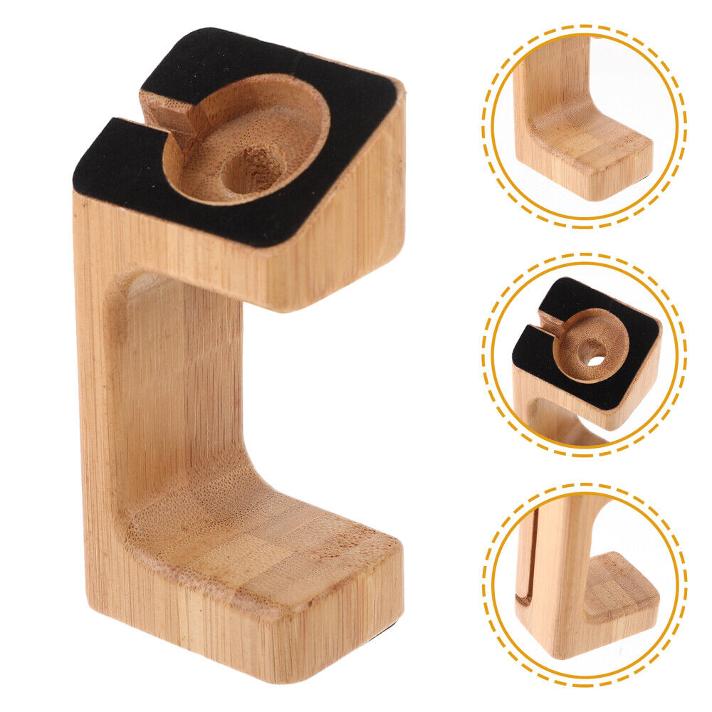 new 1Pc Watch Charging Stand Bamboo Charging Bracket Smart Watch Holder Display koeek - KOEEK