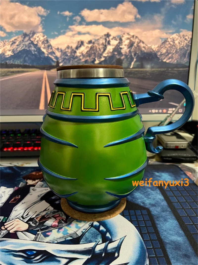 US NOW YU-GI-OH! Yugioh Pot Of Greed Cup Mug Ygo Gk Figure Collection Game Gift 07FC0E-D4 - KOEEK