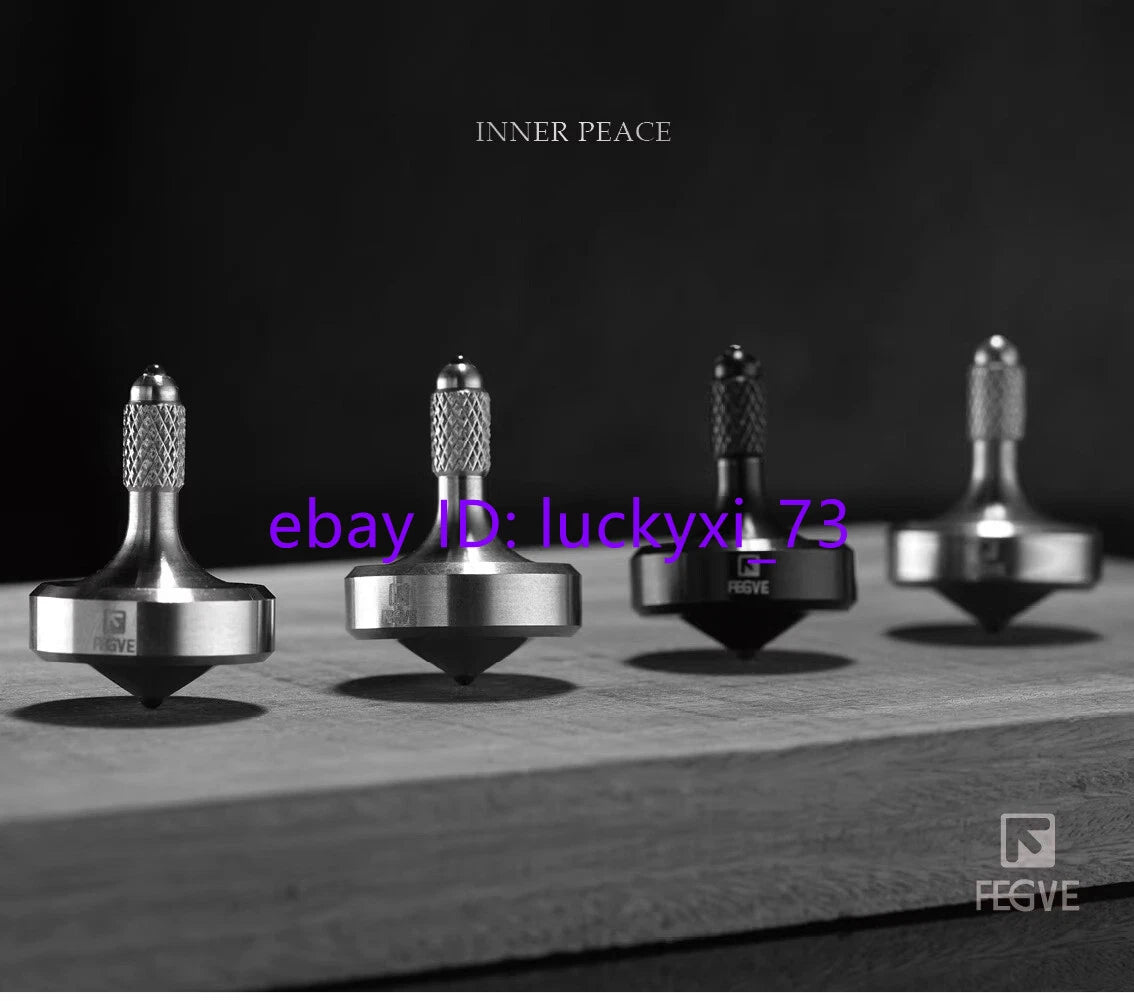 Stainless Steel Hand Twisting Spinning Top Gyro Gyroscope Spinner Toys Gifts 07FC0E-D4 - KOEEK