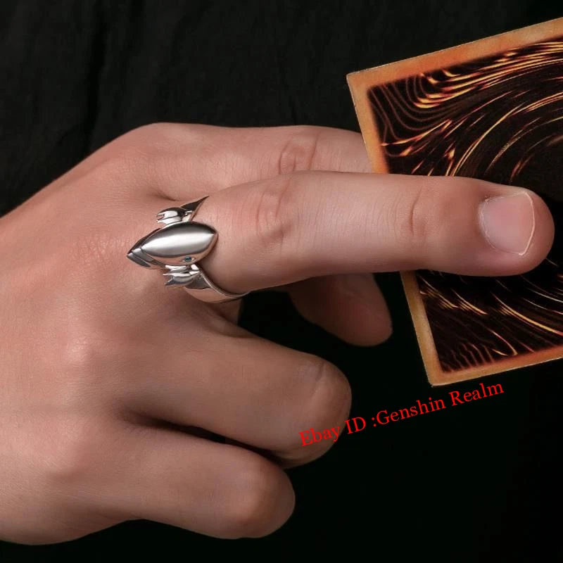Anime Yu-Gi-Oh! Seto Kaiba Blue-Eyes White Dragon Cosplay Props Duel Ring 07FC0E-D4 - KOEEK