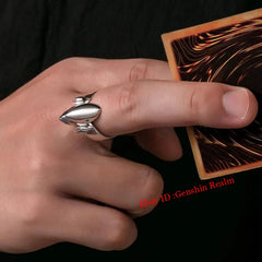 Anime Yu-Gi-Oh! Seto Kaiba Blue-Eyes White Dragon Cosplay Props Duel Ring 07FC0E-D4 - KOEEK
