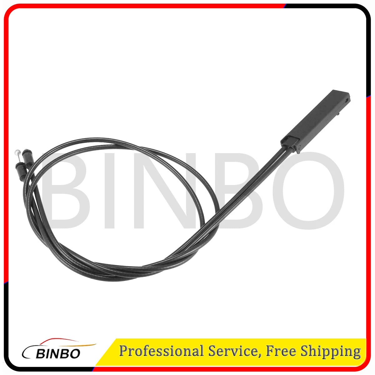 Front Hood Release Lock Cable For BMW 550i GT 640i 650i xDrive M6 51237183773 07FC0E-D4 - KOEEK