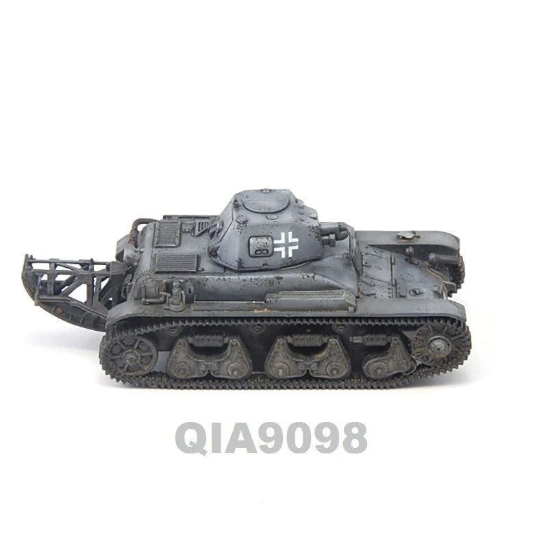 1:72 Scale WWII German Army 35R731(f) Tank Gray Color Plastic Model 07FC0E-D4 - KOEEK