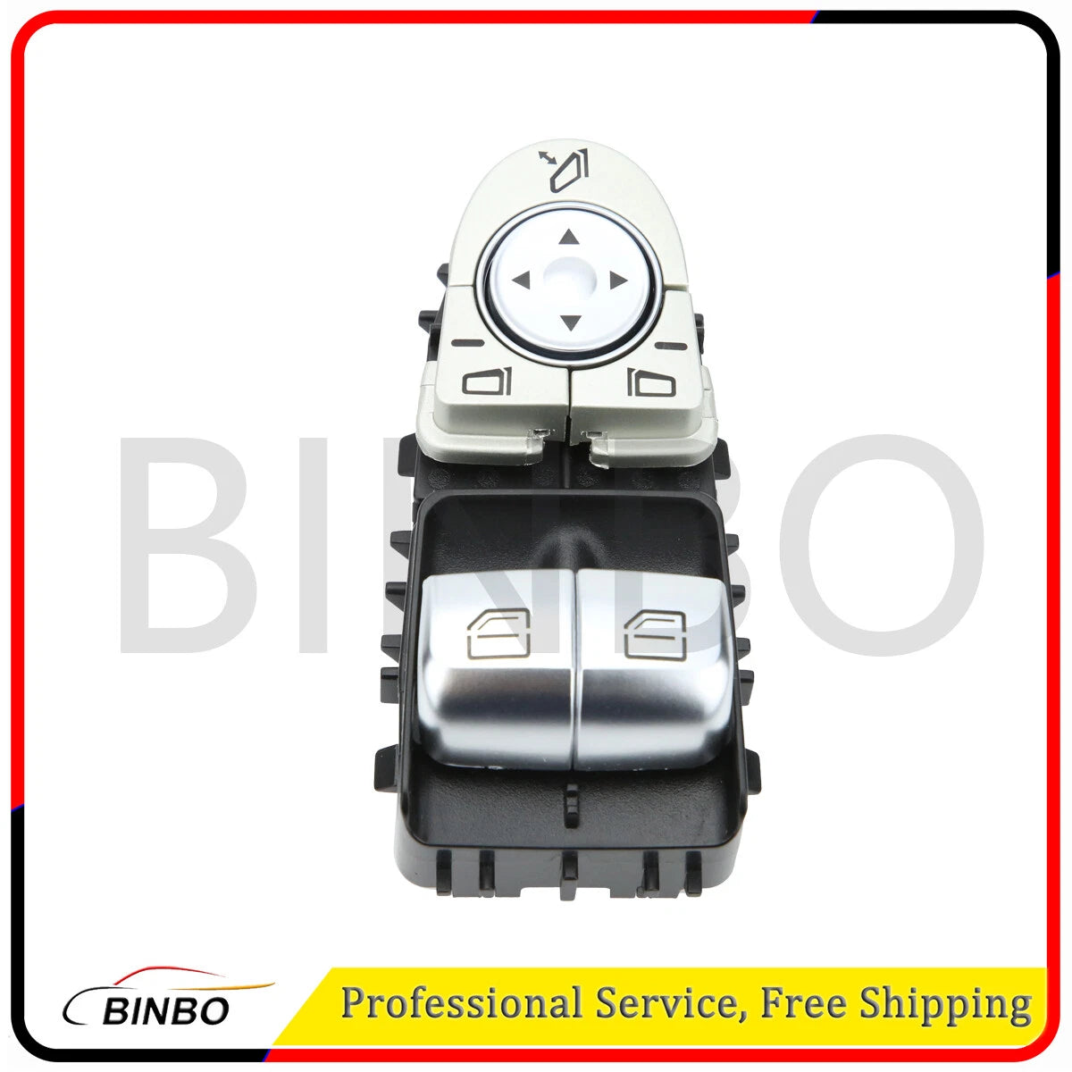 Front Left Driver Door Window Switch For Benz C205 C200 C300 17-21 2059057011 07FC0E-D4 - KOEEK