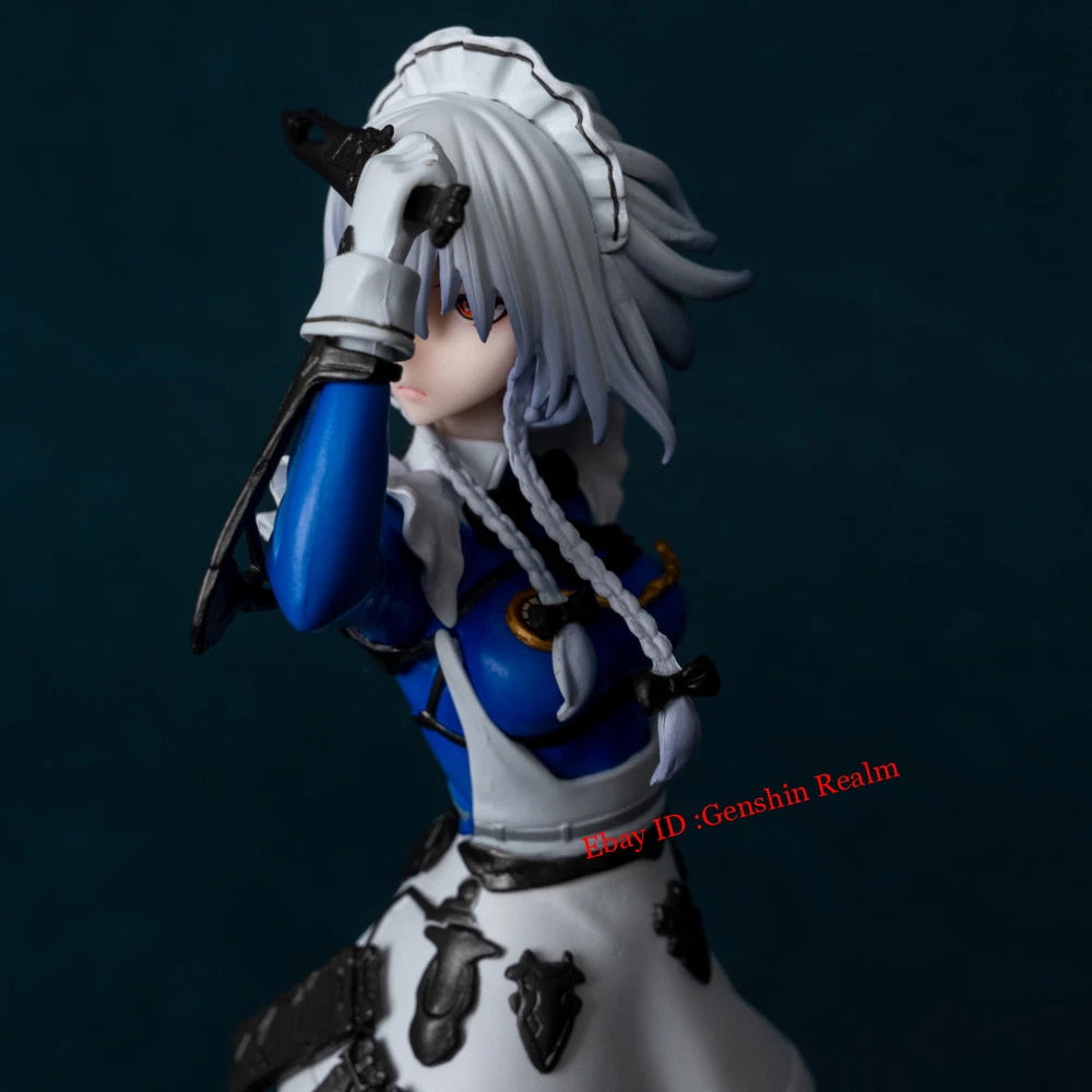 Anime Touhou Project Izayoi Sakuya Pvc Figure Model Collection Decor Gift 07FC0E-D4 - KOEEK