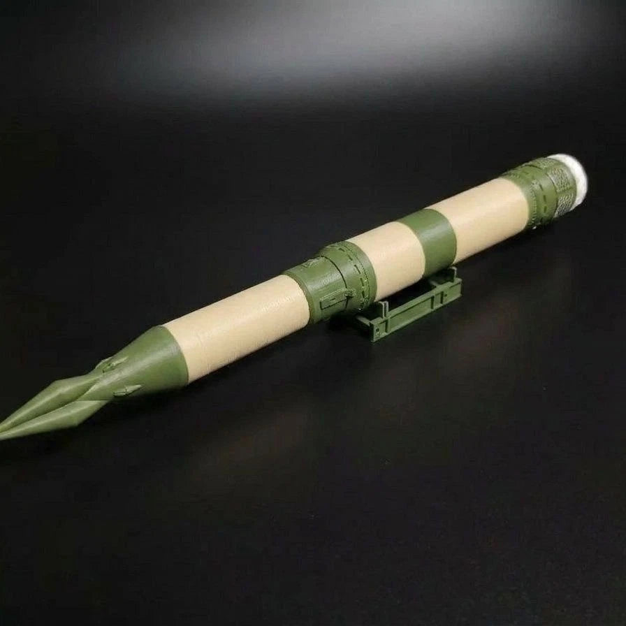 1/48 Soviet SS-20 Saber IRBM Missile 3D Printed Model, Military Collectible Gift 07FC0E-D4 - KOEEK