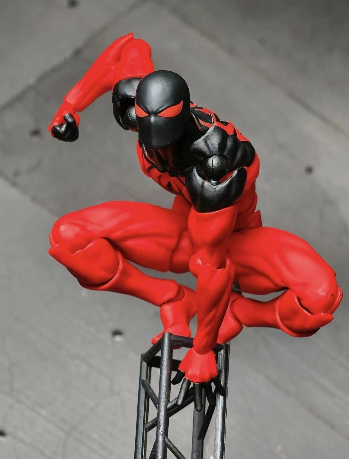 CT Toys Messtoys Spider-Man Kaine Parker Red Spider Action Figure Boxed US STOCK CT_TOYS - KOEEK