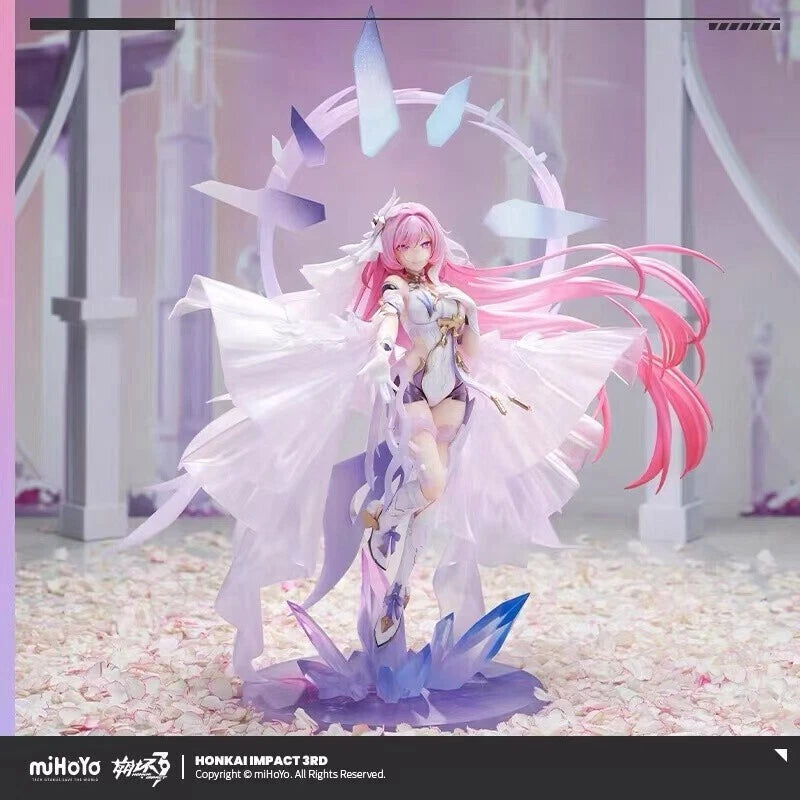 MiHoYo Official Honkai Impact 3rd Elysia 1/7 Statue Figure Model Toy Collection 07FC0E-D4 - KOEEK