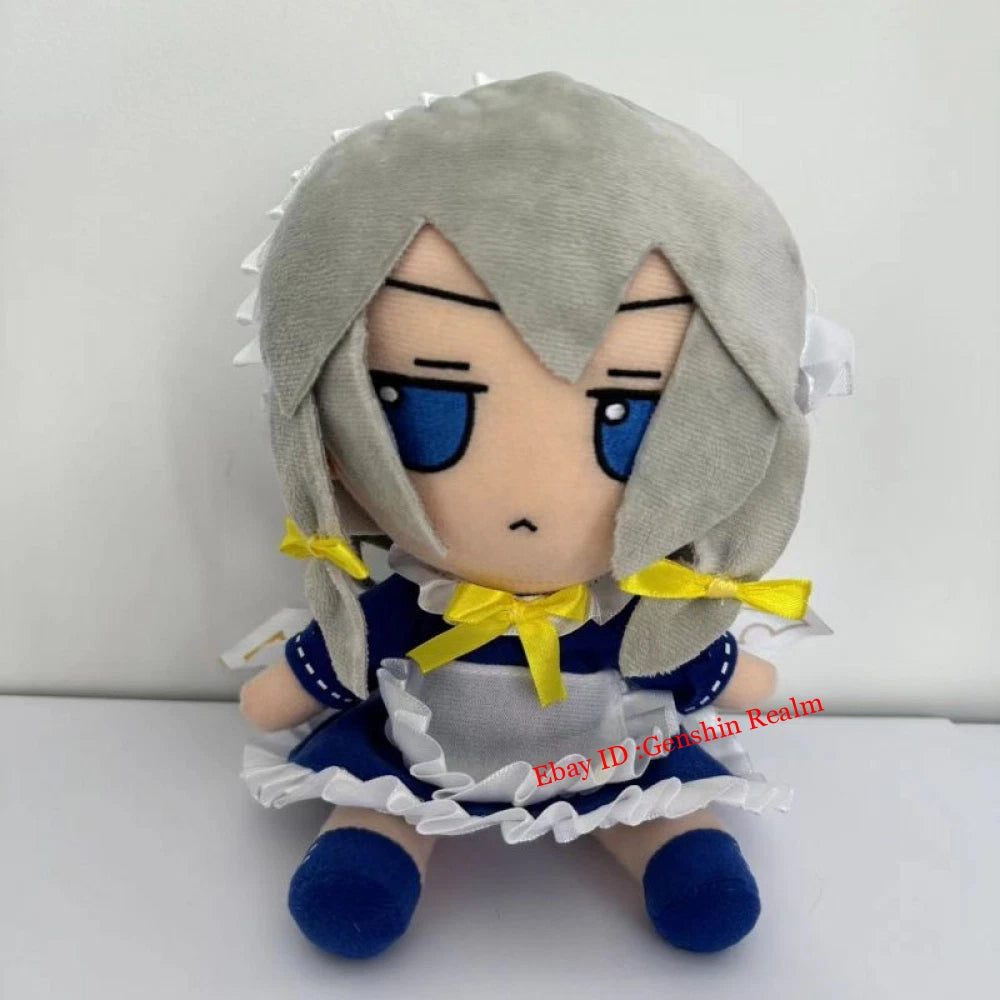 Anime Touhou Project Fumo Collection Izayoi Sakuya 20cm Plush Doll Stuffed Toy 07FC0E-D4 - KOEEK