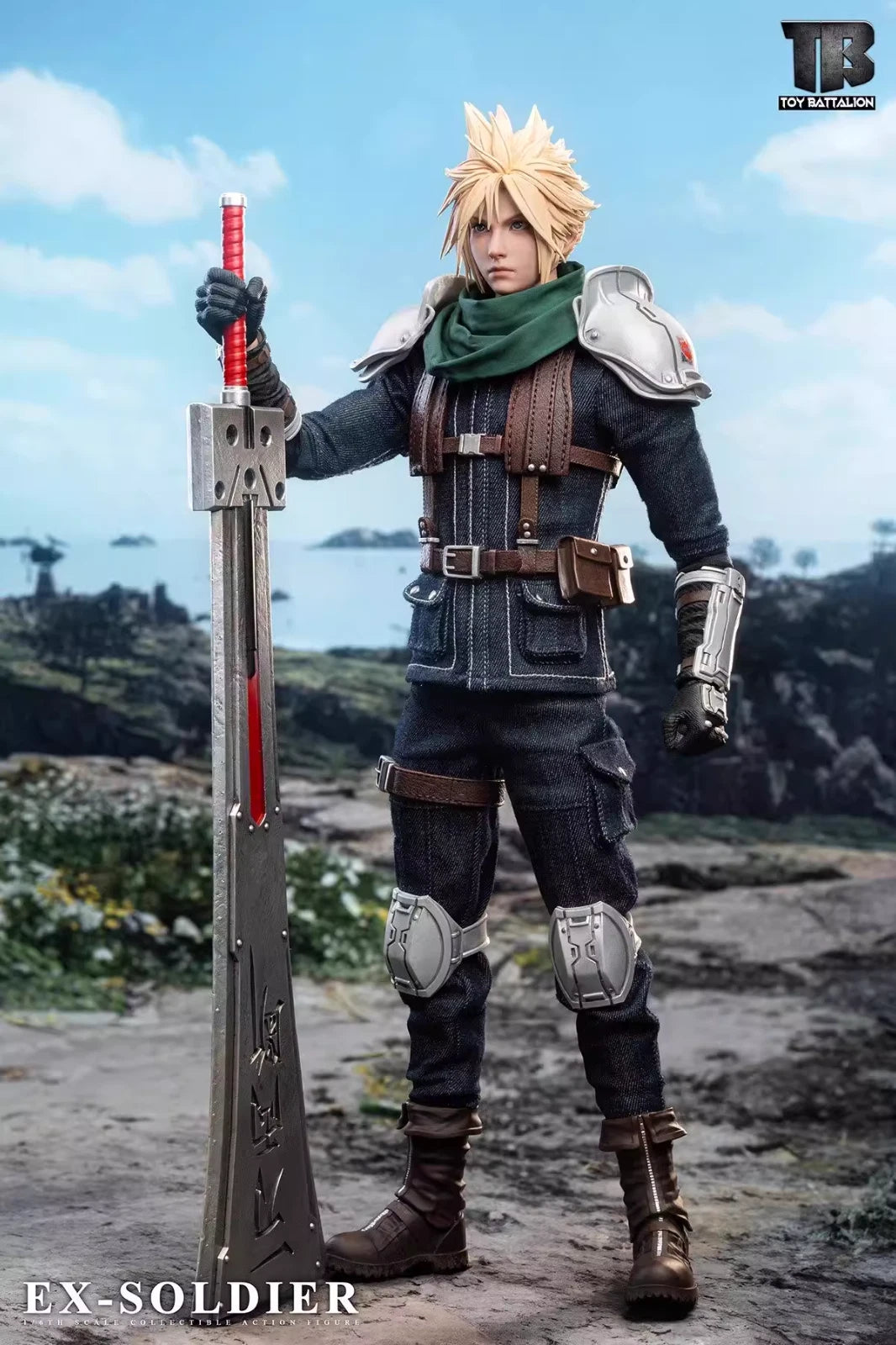 TOYS BATTALION TB025B 1/6 EX-SOLDIER Cloud  Deluxe Ver. 1/6 Figure In Stock TOYS_BATTALION - KOEEK