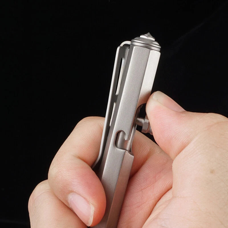 TC4 Titanium Alloy Tactical Tool Business Signature Office Stationery pen 07FC0E-D4 - KOEEK