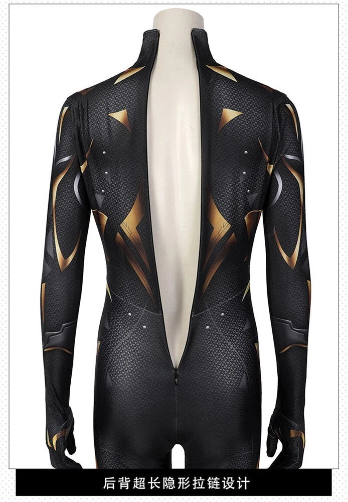 Black Panther2 Wakanda Forever Shuri Cosplay Costume Jumpsuits With Mask  Set 07FC0E-D4 - KOEEK