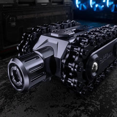EDC Tank Roller Fidget Spinner Metal Ratchet Push Card Slider Fingertip Toy 07FC0E-D4 - KOEEK