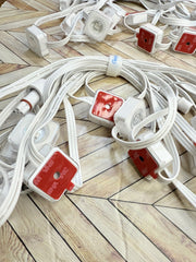 2pk Govee RGBIC Permanent Outdoor Lights - Add-On Strand- 16.4ft -12 Lights Each GOVEE - KOEEK