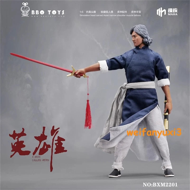 IN STOCK BBOTOYS BXM2201 A Man Called Hero Ekin Cheng 1/6 Action Figure Toy BBOTOYS - KOEEK