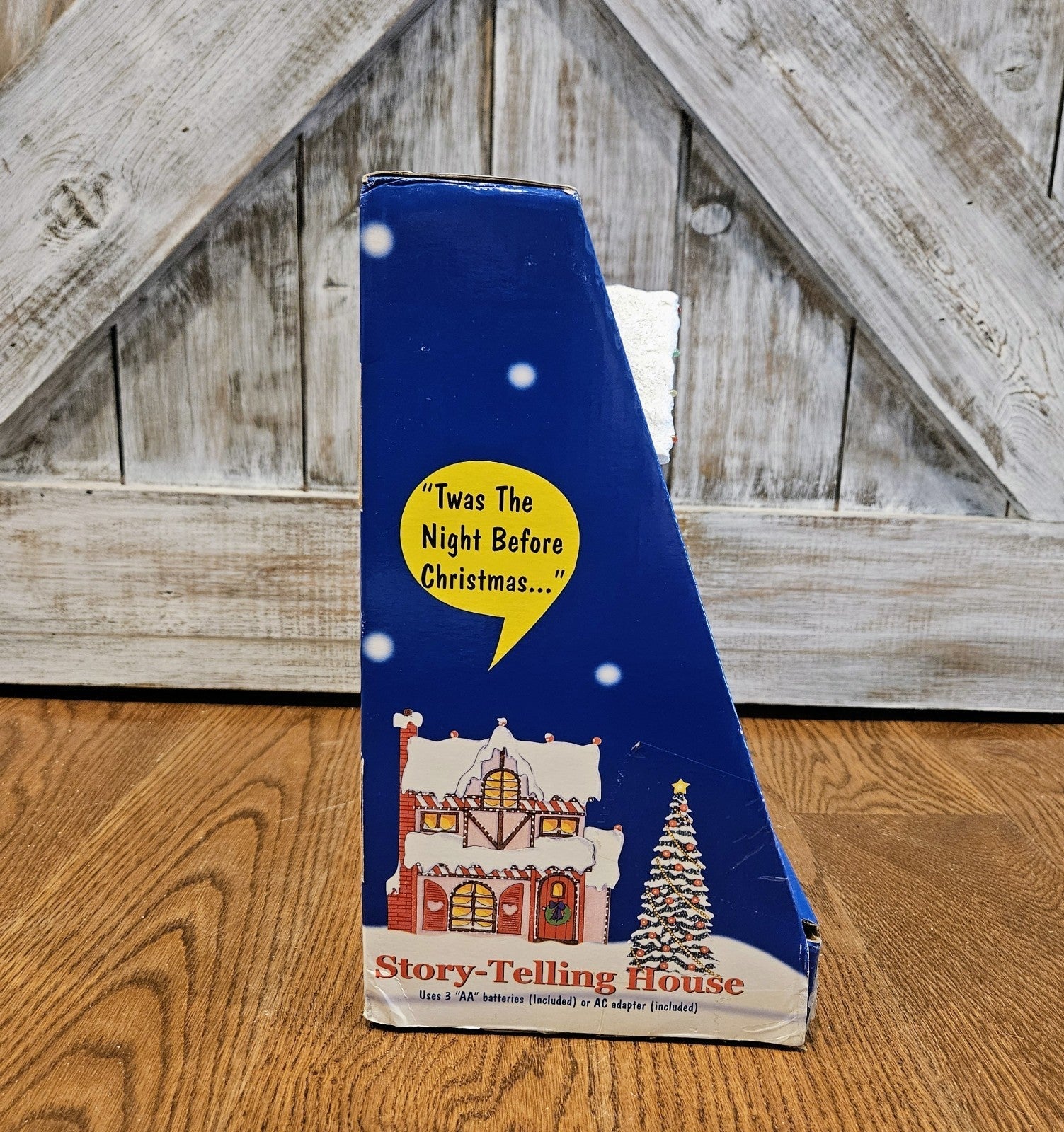 *RARE* Christmas Lighted & Musical "Twas The Night Before Christmas" House! 07FC0E-D4 - KOEEK