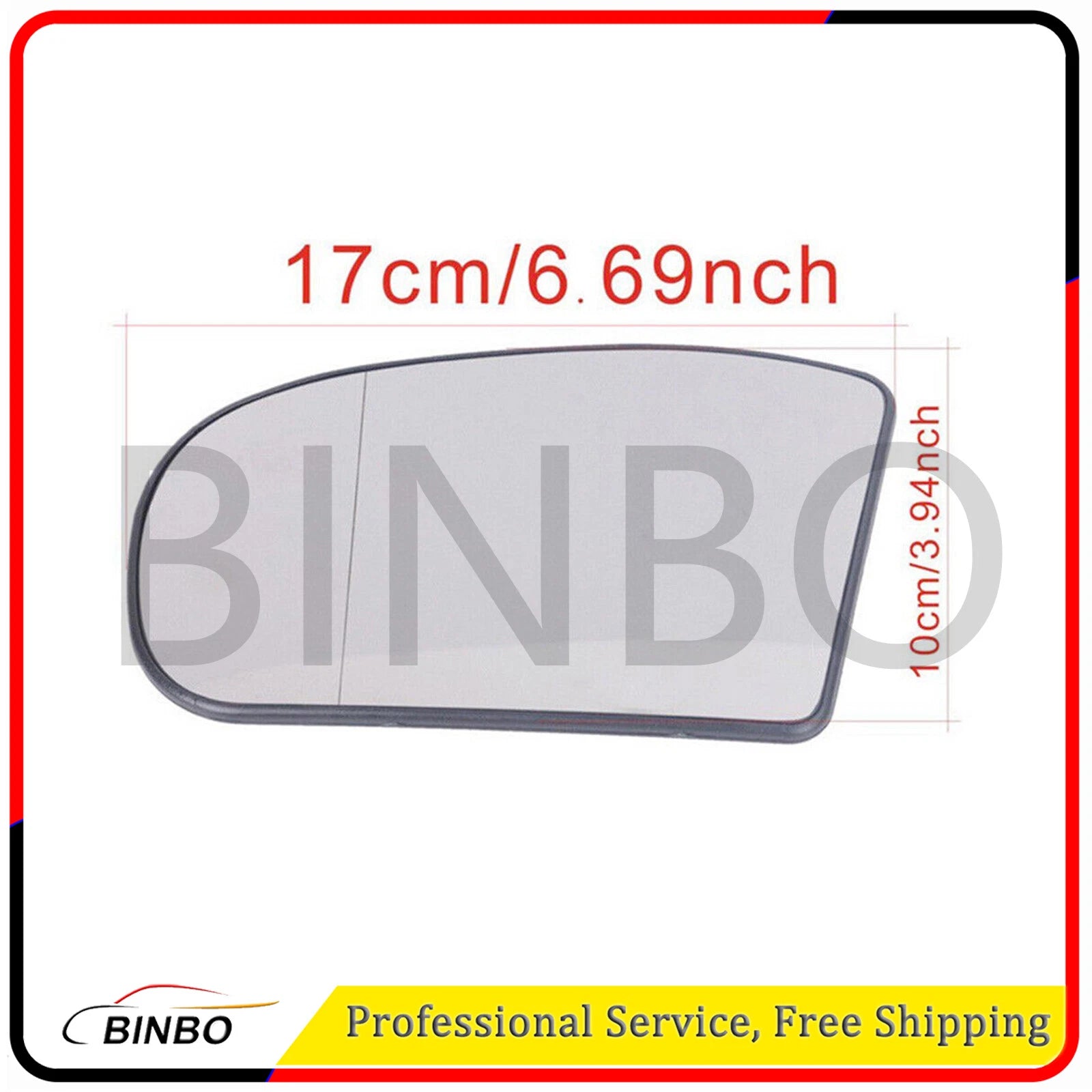 Left Side Door Mirror Glass Fit For 03-06 Mercedes Benz E/C-class W211 W203 07FC0E-D4 - KOEEK