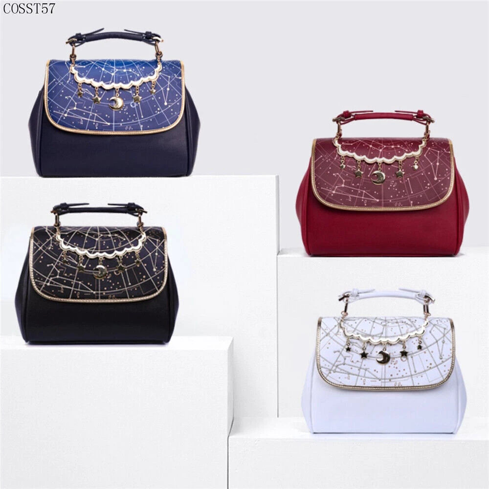 Women Bag Constellation Crossbody Fashion Bags Handbag Lolita JK Girl Zipper Bag 07FC0E-D4 - KOEEK