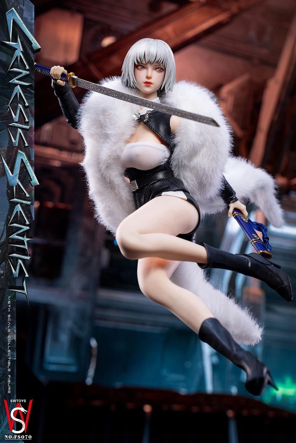 Anime SWtoys 1/6 NO:FS070 Female Genesis Scientist Action Figure Model Toys 07FC0E-D4 - KOEEK