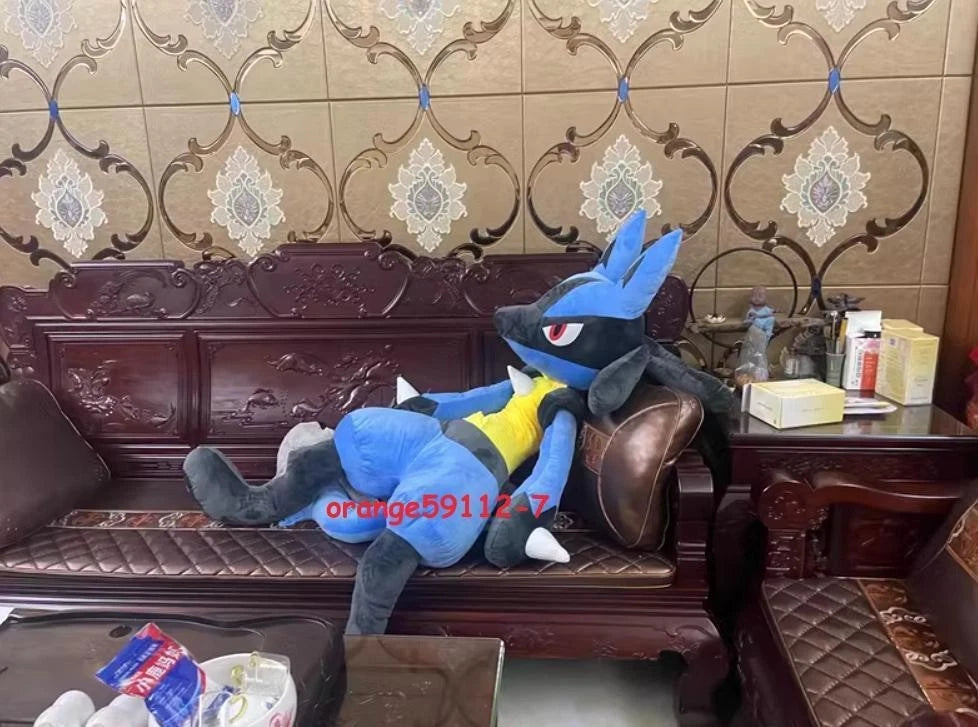 Giant Anime Plush Doll Cover Zeraora Cinderace Skin Pillow Case Toys Gift 63" 07FC0E-D4 - KOEEK