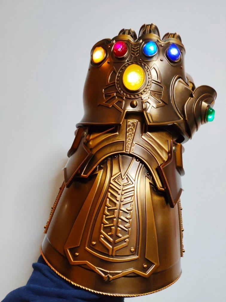 HCMY Thanos Infinity Gauntlet Full Metal 1:1 Wearable Cosplay Statue LED Instock HCMY - KOEEK