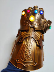 HCMY Thanos Infinity Gauntlet Full Metal 1:1 Wearable Cosplay Statue LED Instock HCMY - KOEEK