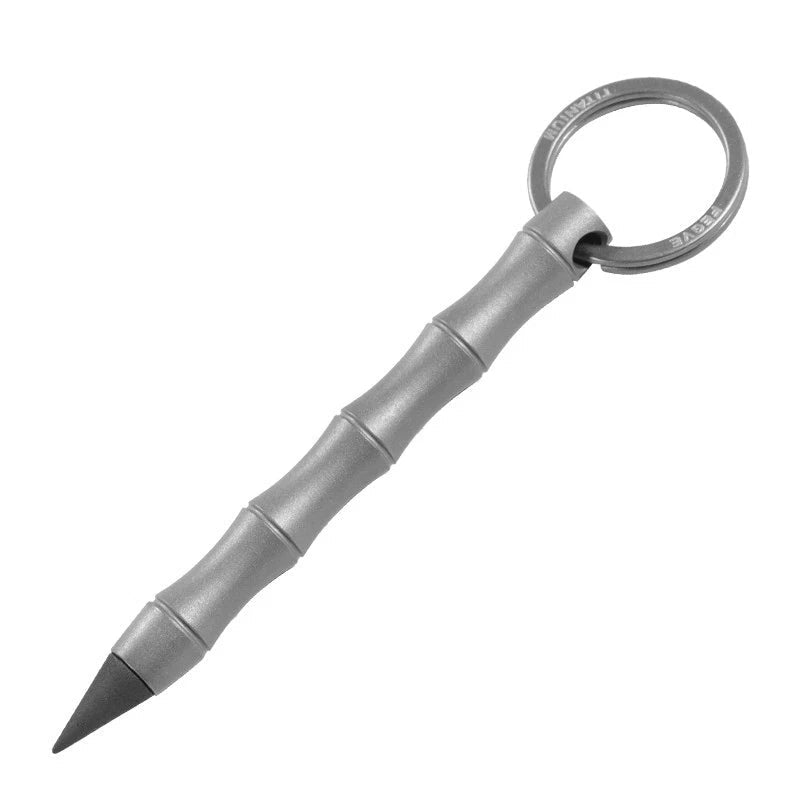 Titanium Alloy Pencil Eternal EDC Tool Pen Multi Functional Writing Gear 07FC0E-D4 - KOEEK