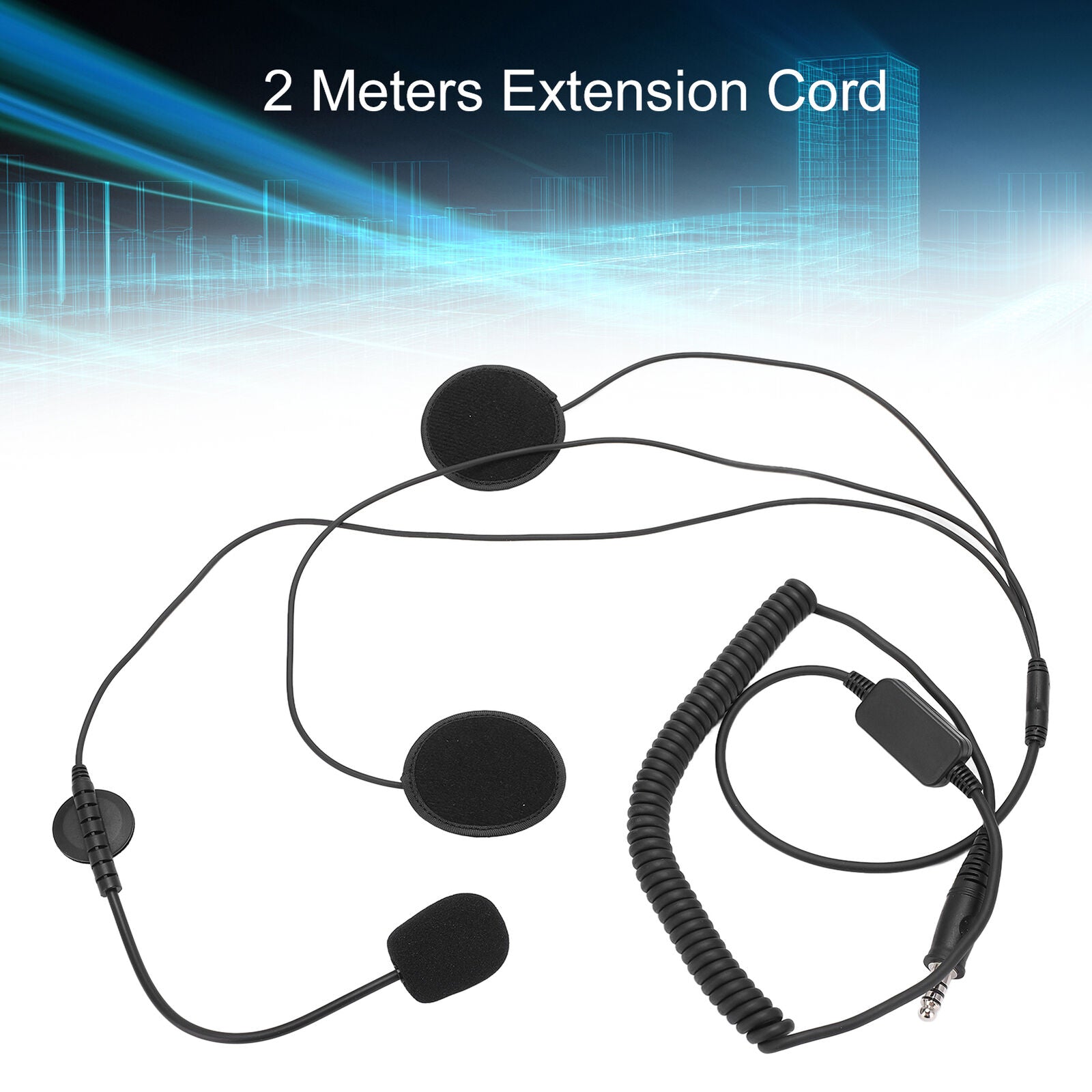 new Helmet Headset Microphone Fully Shielded With Dynamic Radio Frequency Noise koeek - KOEEK