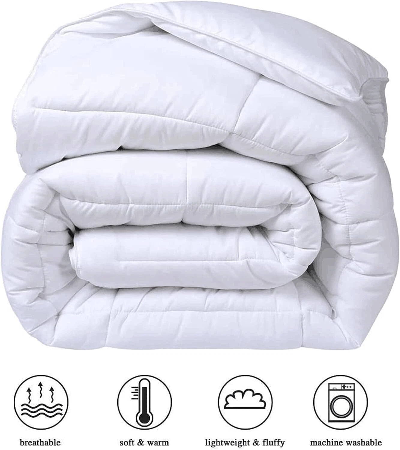 Extra Large All Season Cooler Comforter Winter Warmth Down Comforter Reversible 07FC0E-D4 - KOEEK