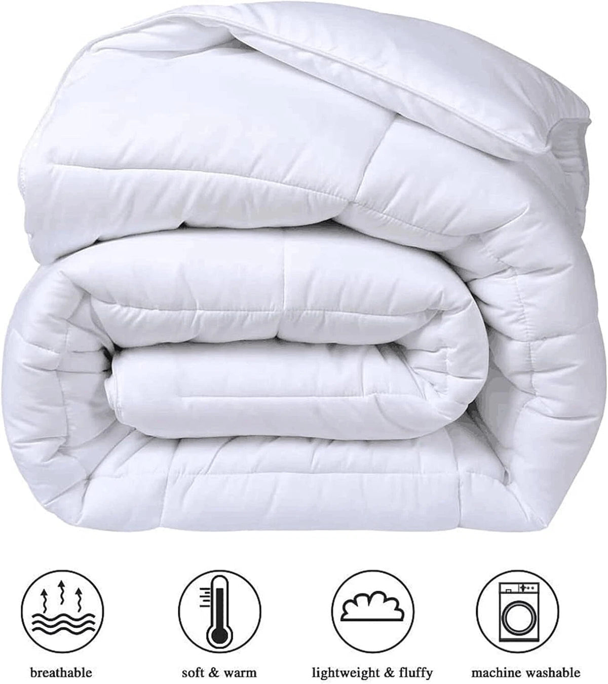 Extra Large All Season Cooler Comforter Winter Warmth Down Comforter Reversible 07FC0E-D4 - KOEEK