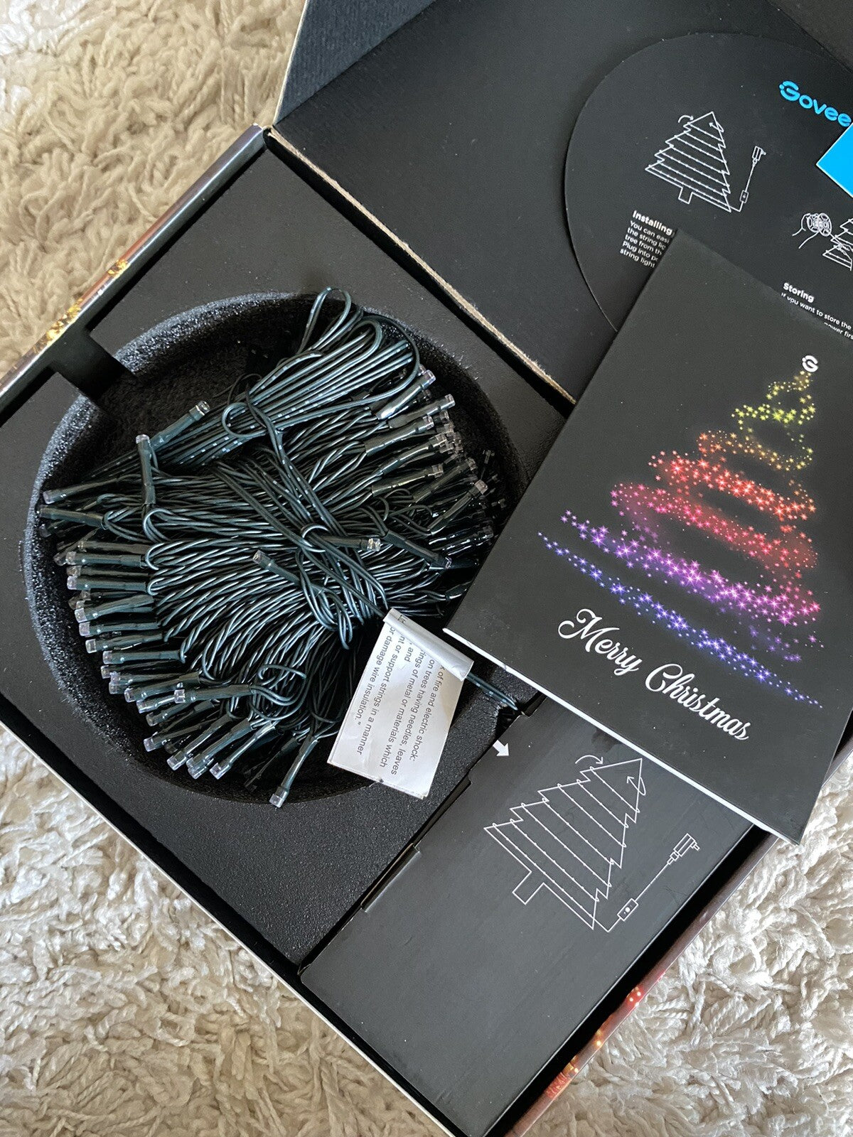 Christmas Lights 2, RGBWIC 99FT 300LEDs Christmas Tree Lights with Shape GOVEE GOVEE - KOEEK