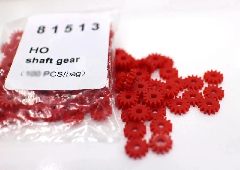 10 PCS 1/87 13-16 Tooth Gear Model Train Ho Scale Electric Gear Axle Accessories 07FC0E-D4 - KOEEK