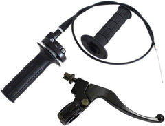 new LIYYOO Throttle Cable Kit, Handle,Right Brake Lever and Left Black LIYYOO - KOEEK