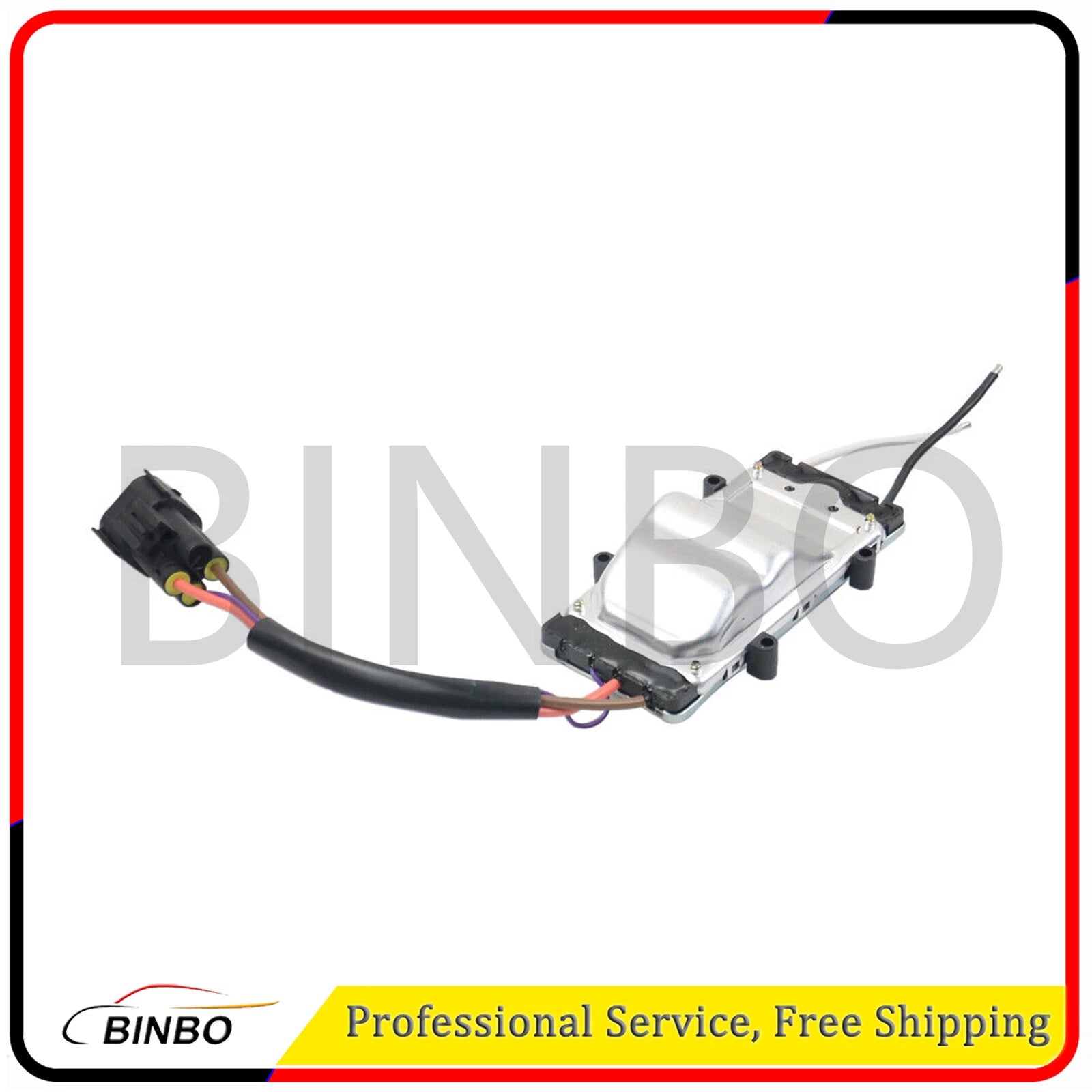1*Radiator Fan Control Module 7525508 17117561757 for BMW 3Series E46 1137328080 07FC0E-D4 - KOEEK