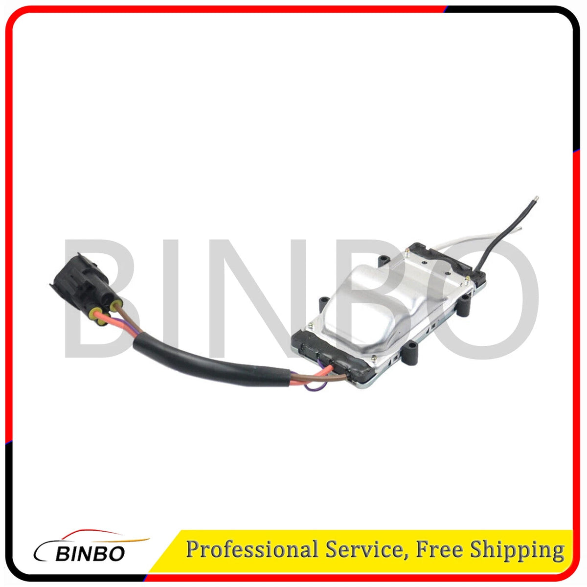 1*Radiator Fan Control Module 7525508 17117561757 for BMW 3Series E46 1137328080 07FC0E-D4 - KOEEK