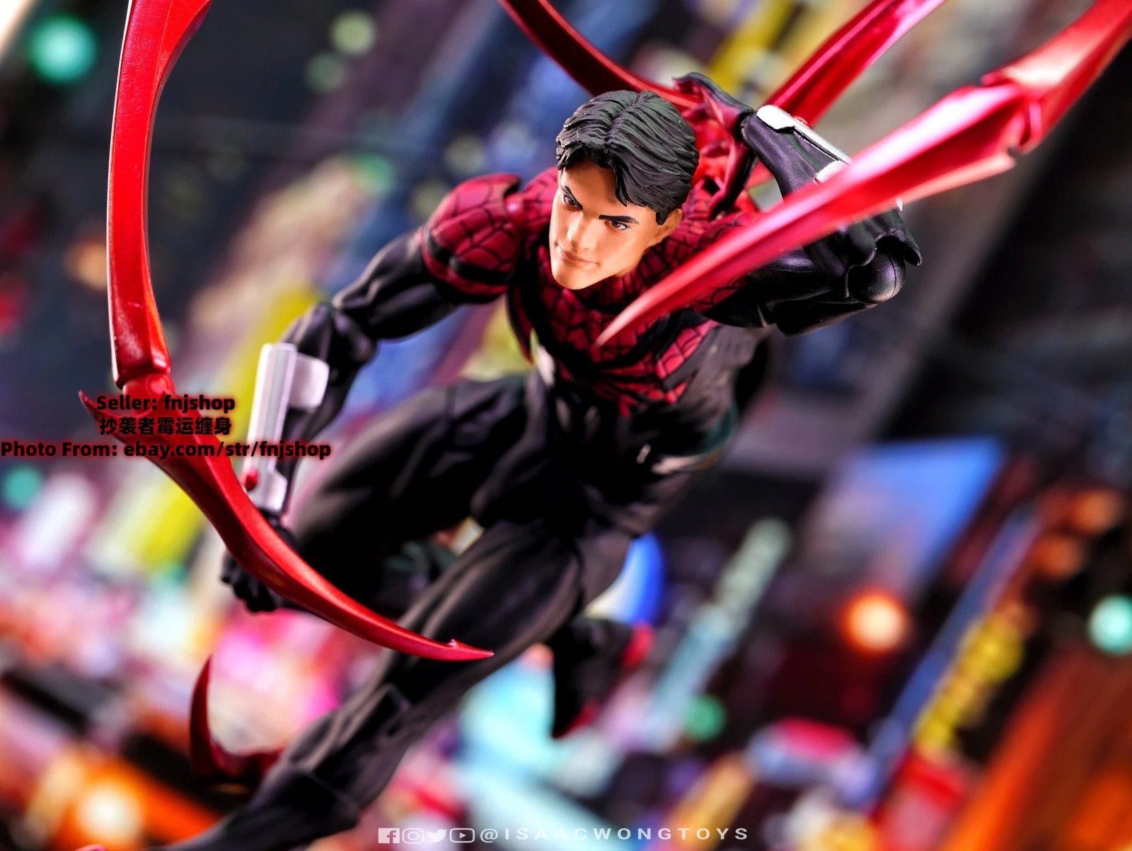 In Stock CT Toys Mess Toys Superior Spiderman Octopus Spider Action Figure Boxed MESS_TOYS - KOEEK