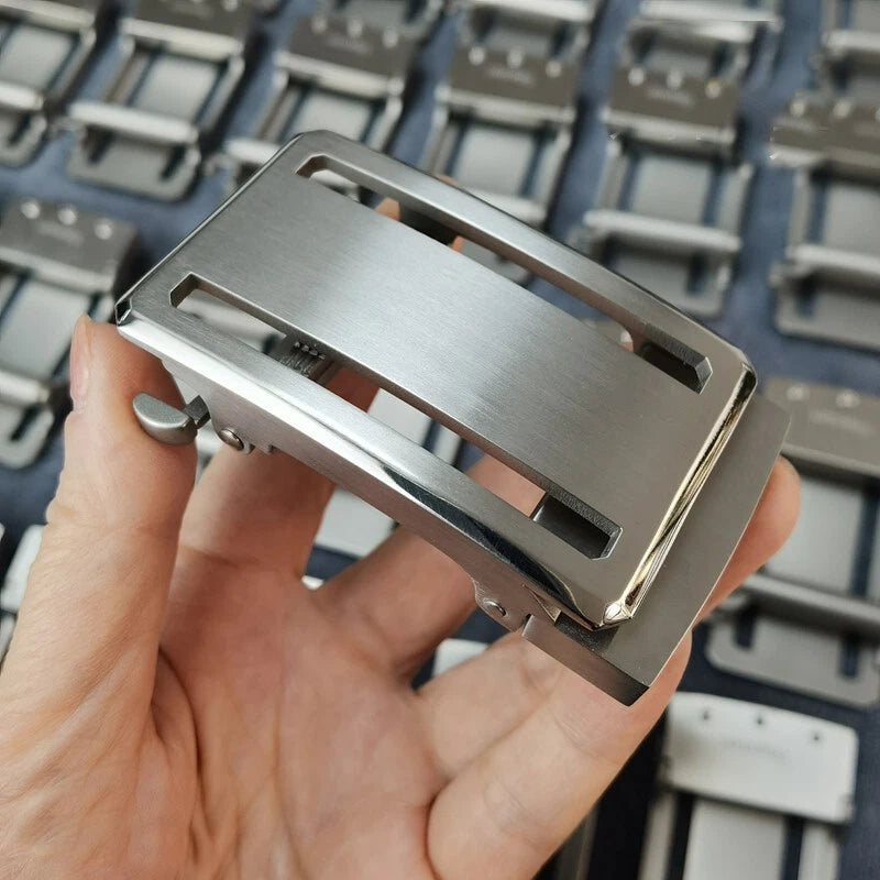 Titanium Alloy Automatic Roller Belt Buckle Waist Strap Head Men Accessories 07FC0E-D4 - KOEEK