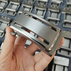 Titanium Alloy Automatic Roller Belt Buckle Waist Strap Head Men Accessories 07FC0E-D4 - KOEEK