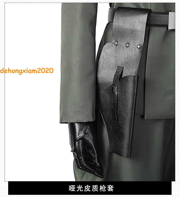 Star Wars Obi- Wan Kenobi Military Women Cosplay Costume Party Uniform Outfit 07FC0E-D4 - KOEEK