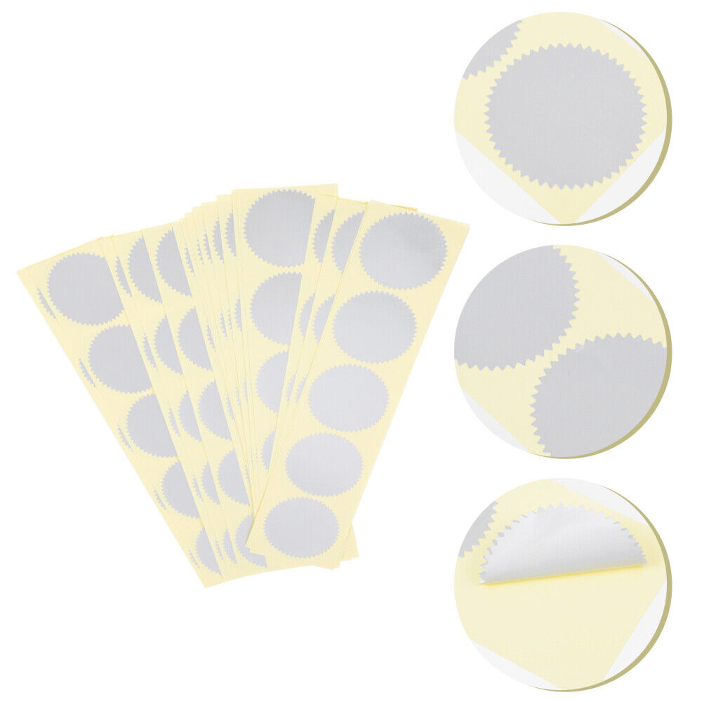 new  100 Pcs Embossed Stamp Foil Certificate Seal Labels Paper Stickers Gold Star koeek - KOEEK