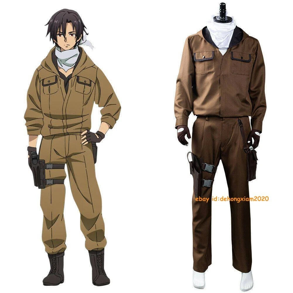 86 Eighty Six Shinei Nouzen Cosplay Costume Halloween Cos Coat Pants Outfits 07FC0E-D4 - KOEEK