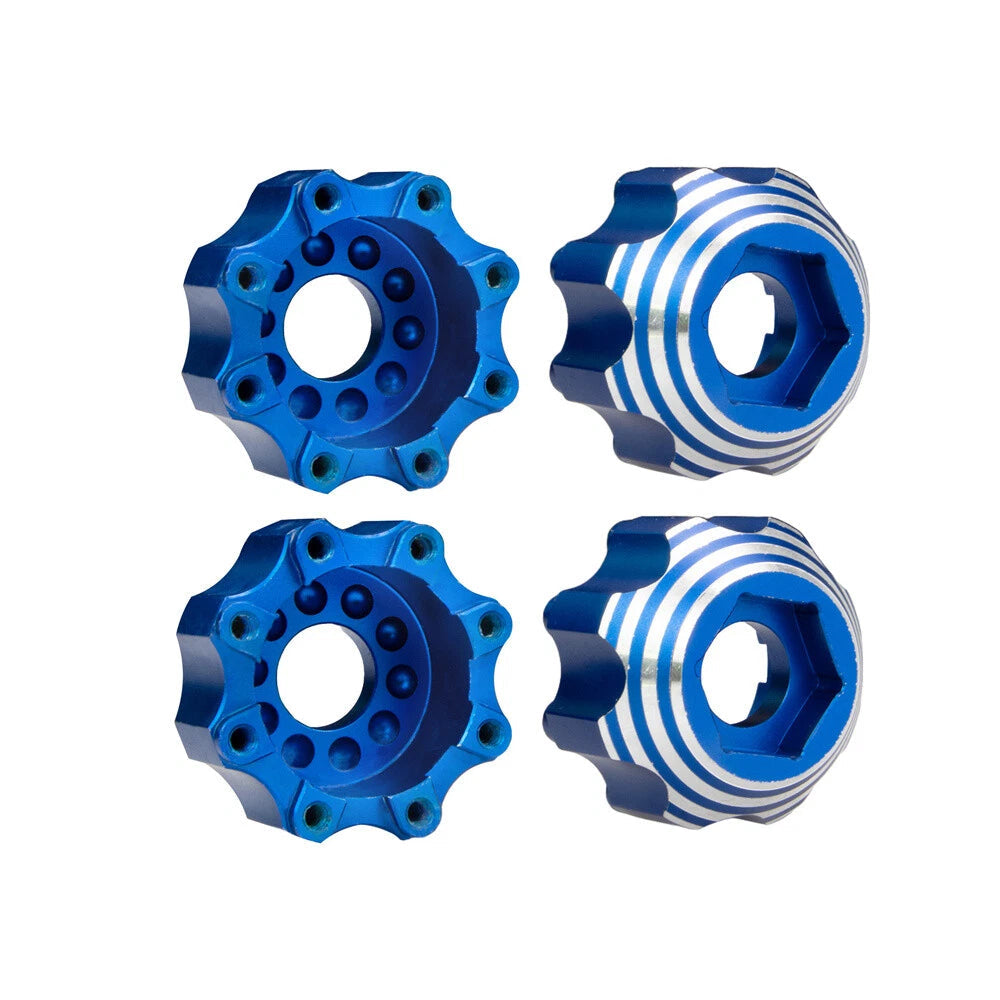 4pcs 8X32 To 17mm Aluminum Hex Adapters 1/2 Inch Offset For Pro-Line Wheels 6345 07FC0E-D4 - KOEEK
