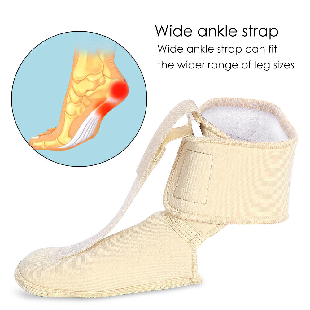 new Ankle Joint Support Adjust Foot Drop Orthotics Brace Foot Pain Relief Splin HGF koeek - KOEEK