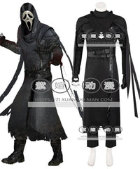 Cosplay The Ghost Face Cosplay Halloween Costume Set Cos Devil Face Outfit Gift 07FC0E-D4 - KOEEK