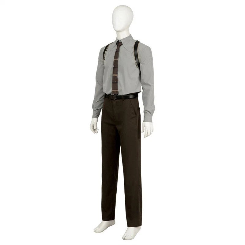 Loki Season 2 Cosplay Costume Shirt Pants Belt Straps Shoes Lot Set Halloween 07FC0E-D4 - KOEEK