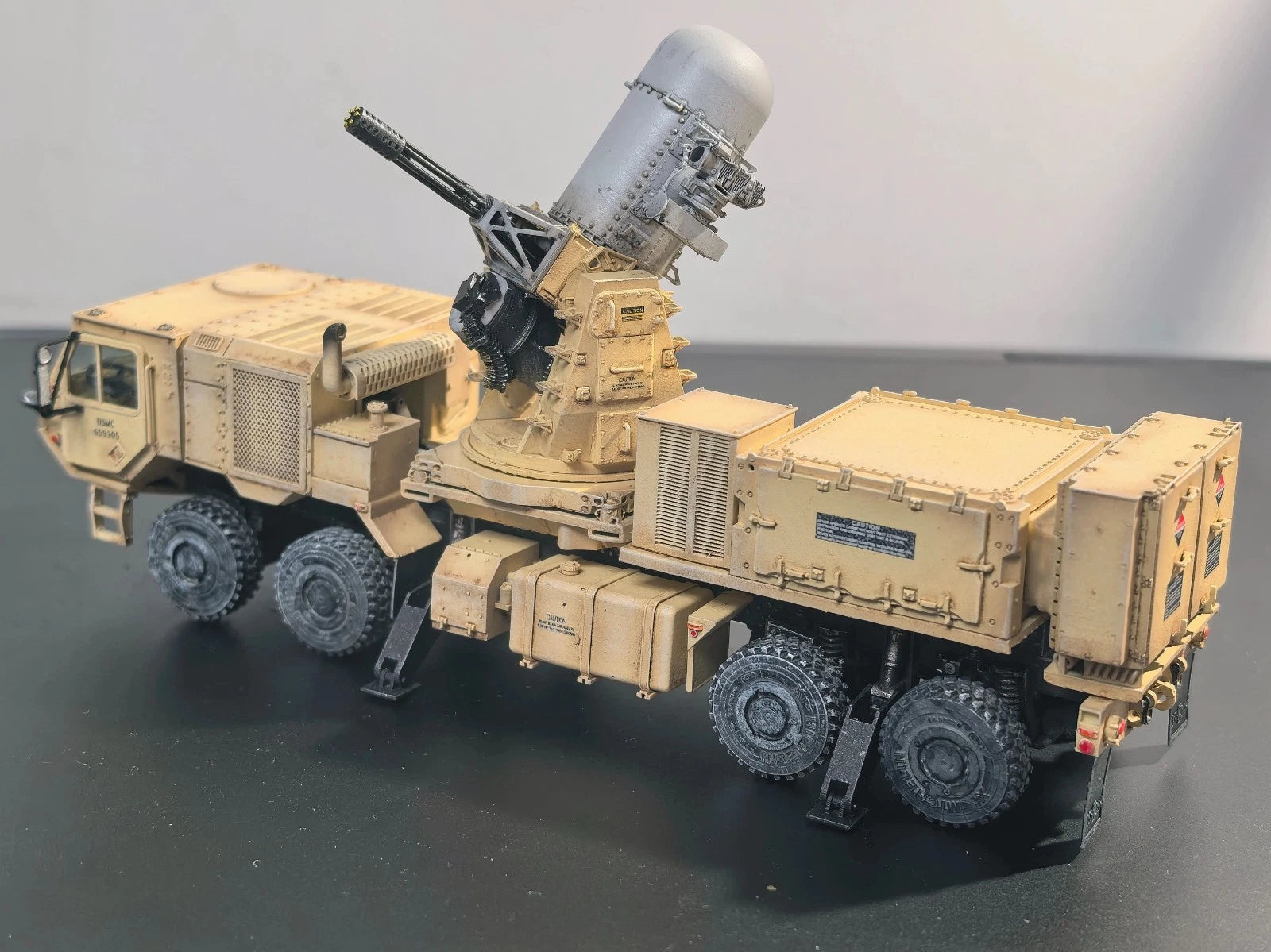 1/72 AM C-RAM Counter-Rocket Artillery Mortar HEMTT A3 Resin Finished Model 07FC0E-D4 - KOEEK