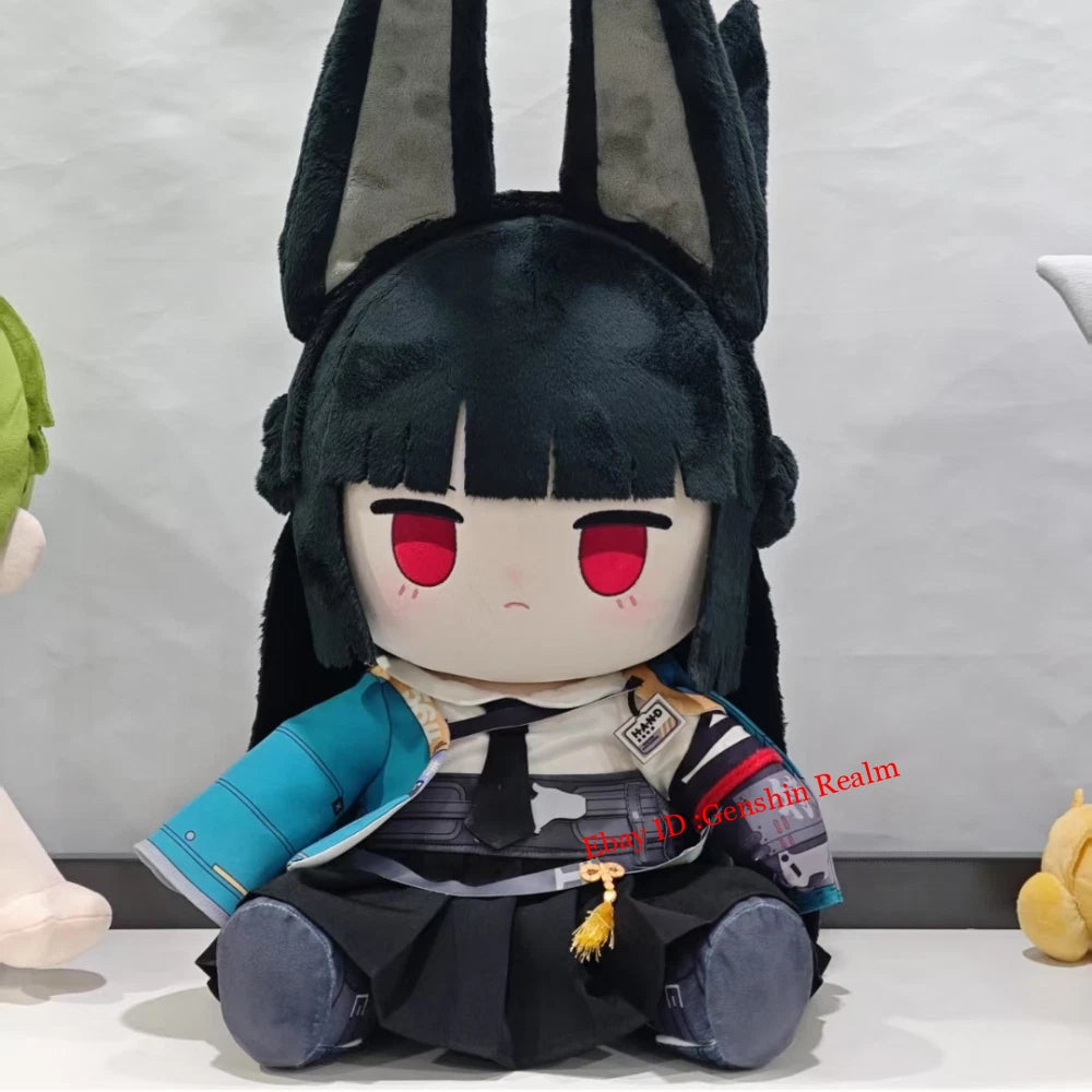 Anime Zenless Zone Zero Hoshimi Miyabi Sitting Position Plush Toy Gift 40cm 07FC0E-D4 - KOEEK