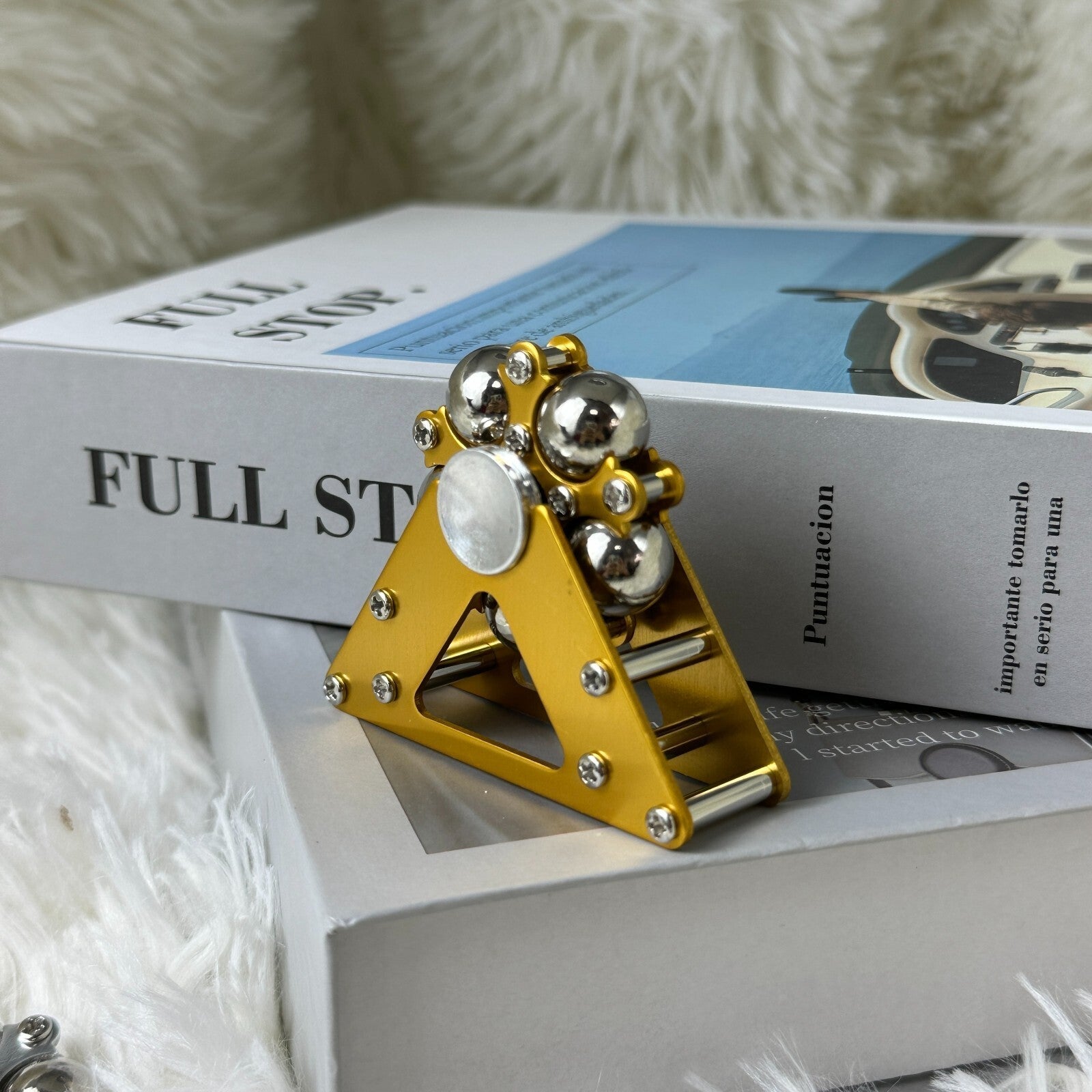 Fidget Spinner Metal Adult Kid Anti-stress Top Gyroscope Stress Reliever EDC Toy 07FC0E-D4 - KOEEK