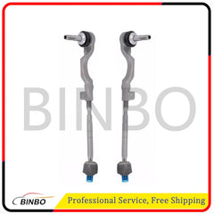2 Front Inner+Outer Tie Rods Set For 19-21 BMW X5 X6 X7 G05/06/07 32106884809/10 07FC0E-D4 - KOEEK